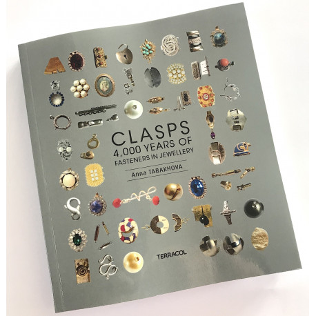 B-English version, soft cover, CLASPS, 4,000 Years of Fasteners in Jewellery, buy on line