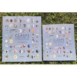 English version, soft cover, LARGE SIZE, CLASPS, 4,000 Years of Fasteners in Jewellery