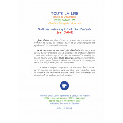 Petit cahier n° 5 - TOUTE LA LIRE