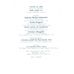 Petit cahier n° 2 - TOUTE LA LIRE