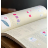 14-Indirubin crayons: wax edition, complementary courses for "INSIDE INDIGO" by Julia Tabakhova