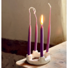 15 - Indirubin candle, complementary courses for "INSIDE INDIGO" by Julia Tabakhova