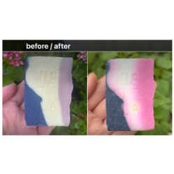17-Indirubin soap 101, complementary courses for "INSIDE INDIGO" by Julia Tabakhova